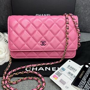 Chanel wallet on chain RAINBOW hardware RARE